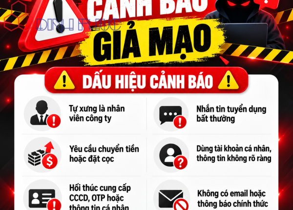 CẢNH BÁO LỪA ĐẢO